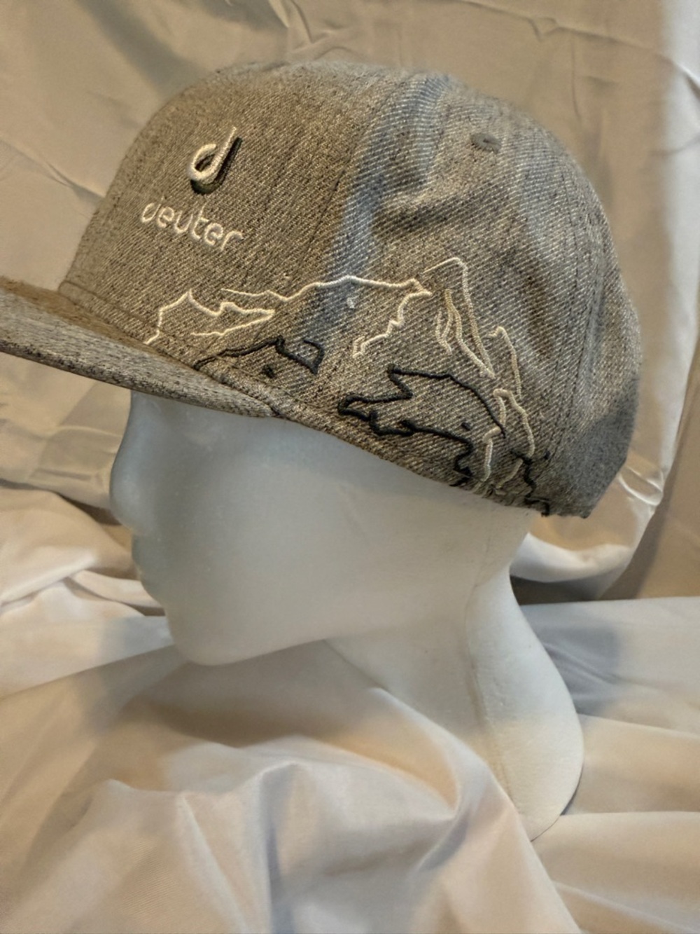 Deuter Men's Gray Ball Cap - Cozy Everyday Cap